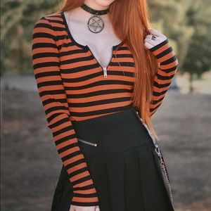 Killstar striped long sleeve